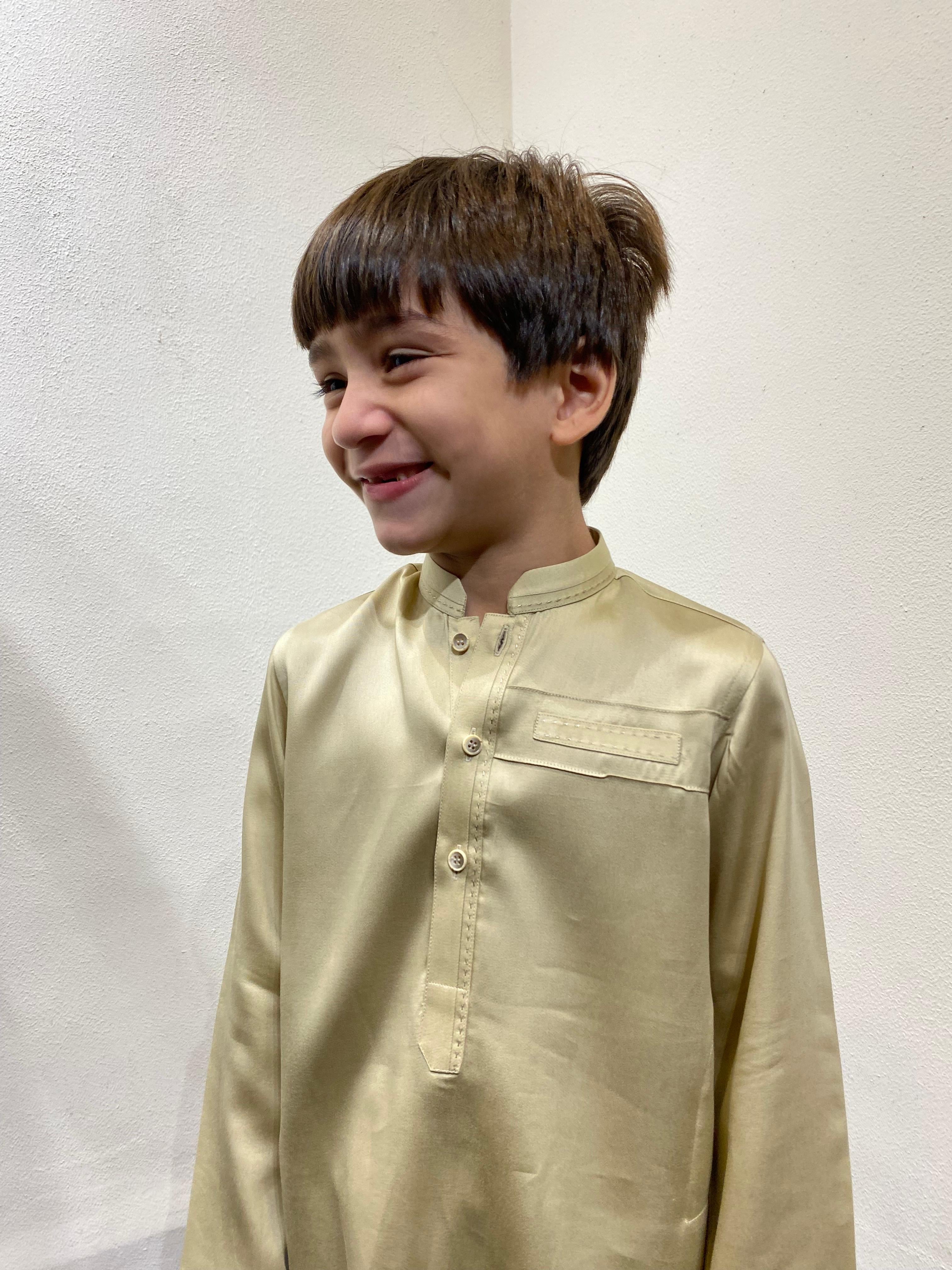 Lemonish Yellow Designed Shalwar Kameez